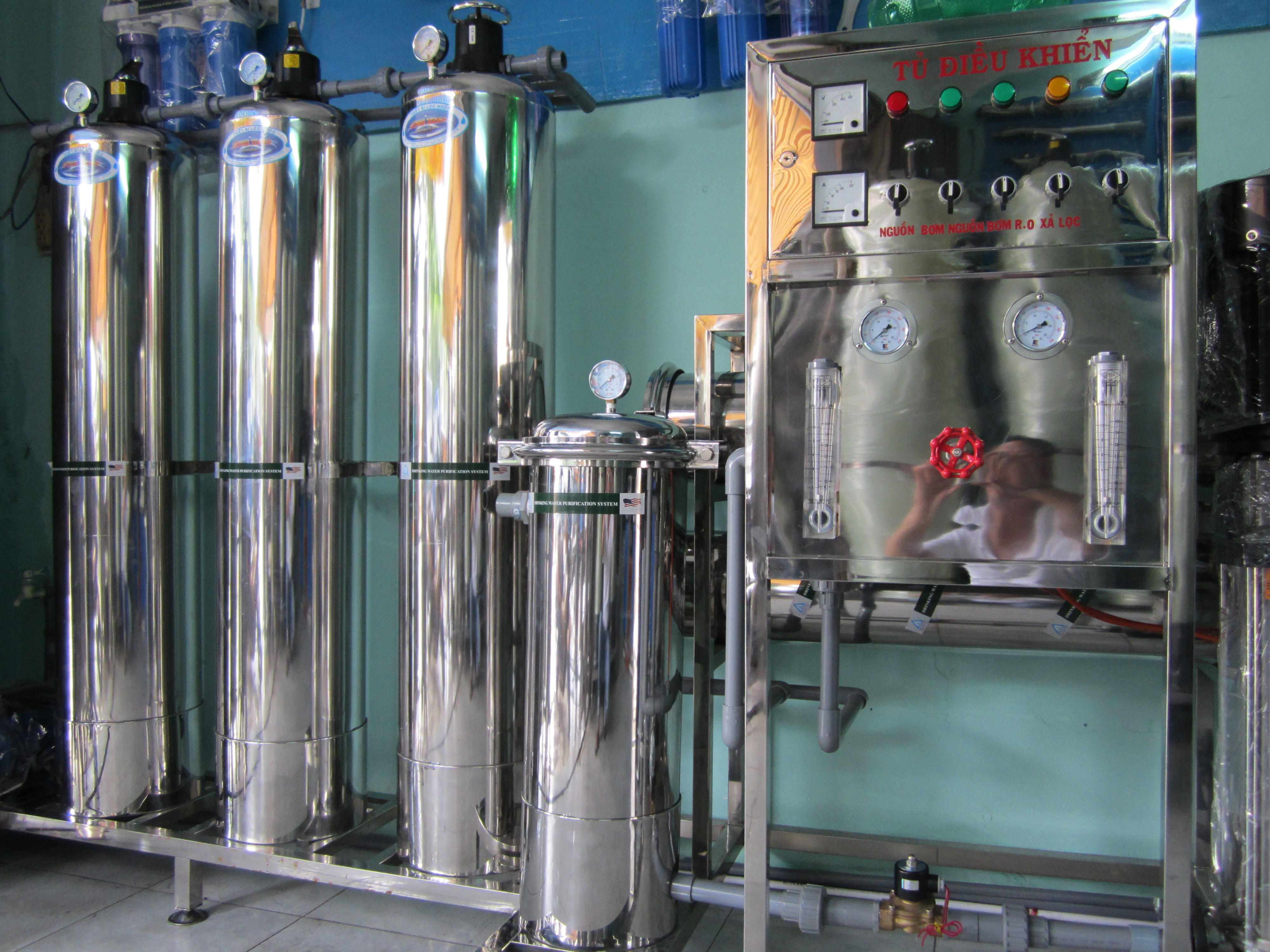 Hệ thống lọc nước tinh khiết 3000L/h