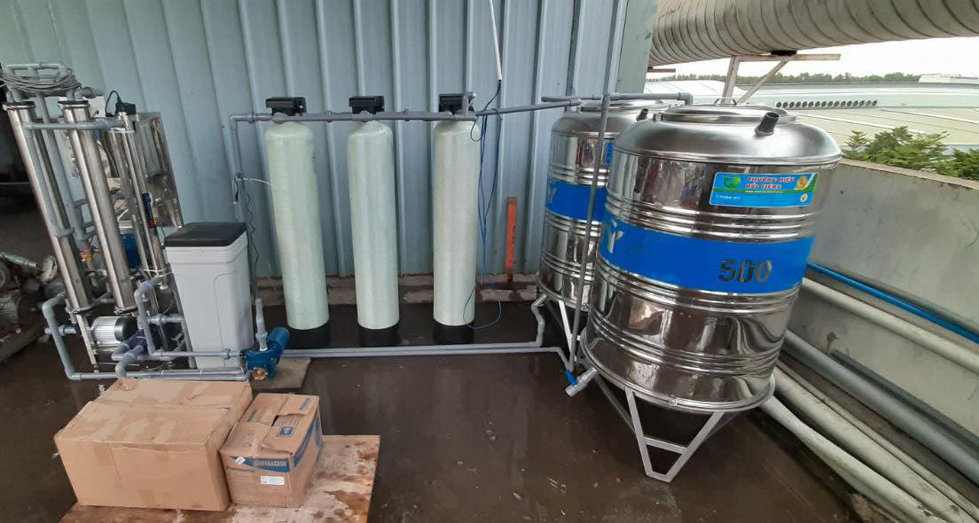 lắp đặt 3 hệ thống lọc nước tinh khiết CTY ADVANCED